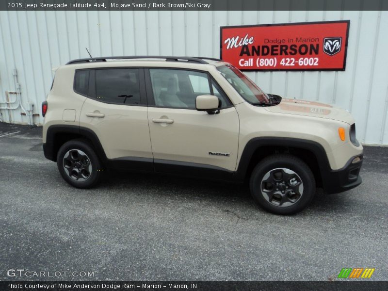 Mojave Sand / Bark Brown/Ski Gray 2015 Jeep Renegade Latitude 4x4