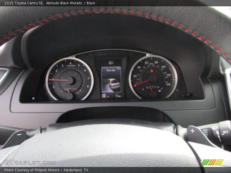 Attitude Black Metallic / Black 2015 Toyota Camry SE