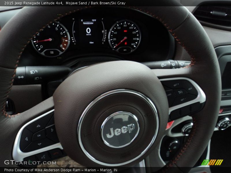 Mojave Sand / Bark Brown/Ski Gray 2015 Jeep Renegade Latitude 4x4