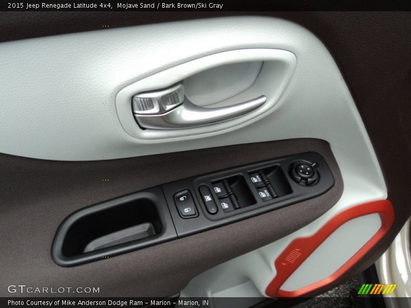 Controls of 2015 Renegade Latitude 4x4