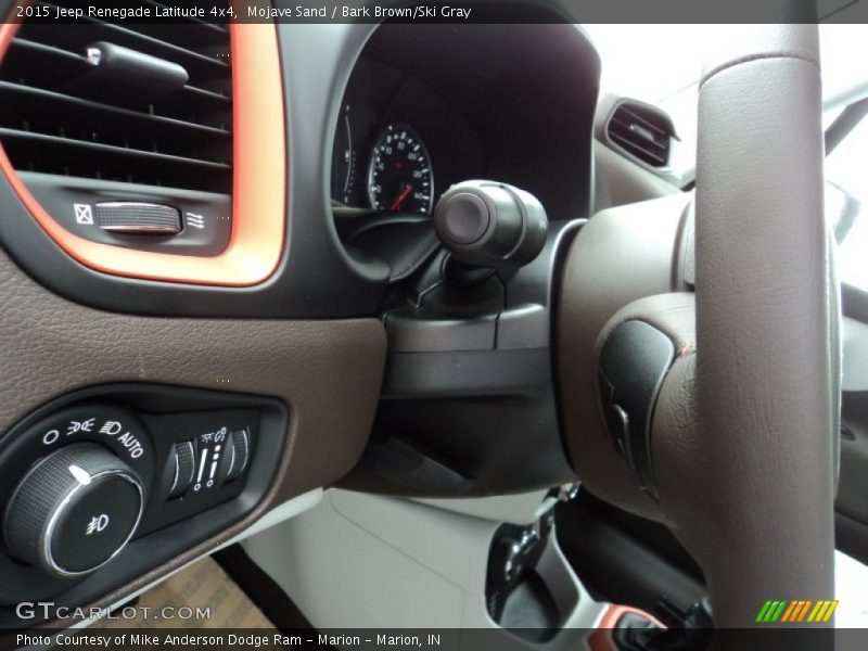 Controls of 2015 Renegade Latitude 4x4