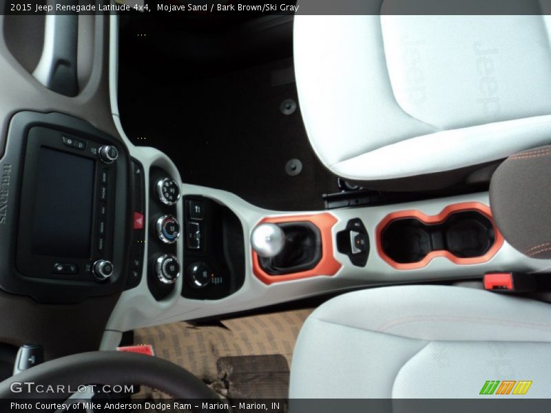 Controls of 2015 Renegade Latitude 4x4