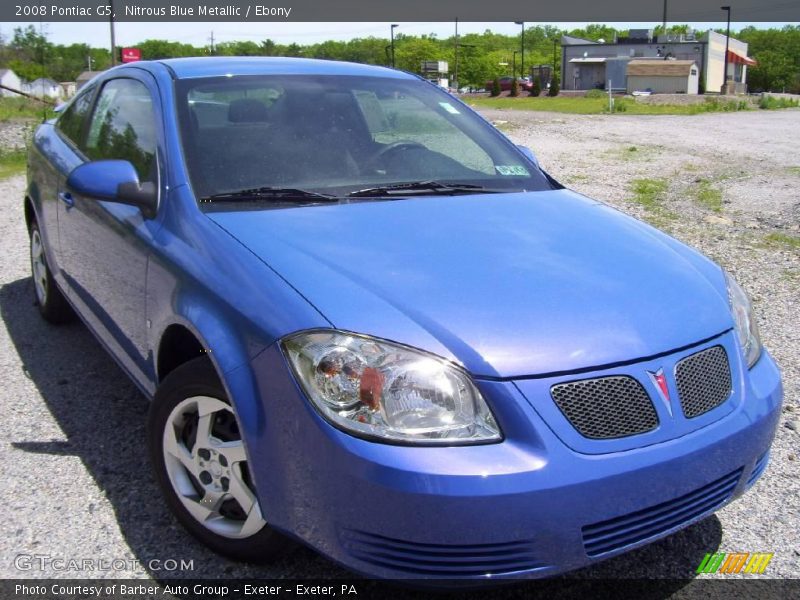 Nitrous Blue Metallic / Ebony 2008 Pontiac G5