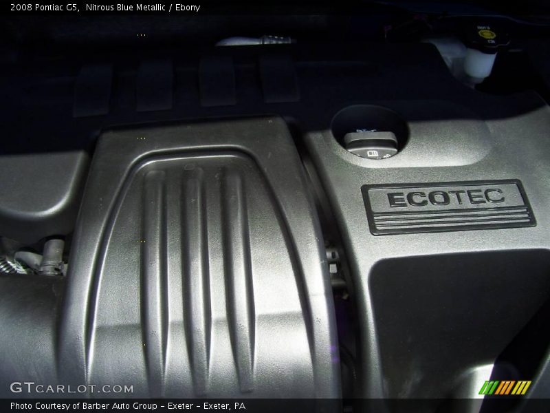 Nitrous Blue Metallic / Ebony 2008 Pontiac G5