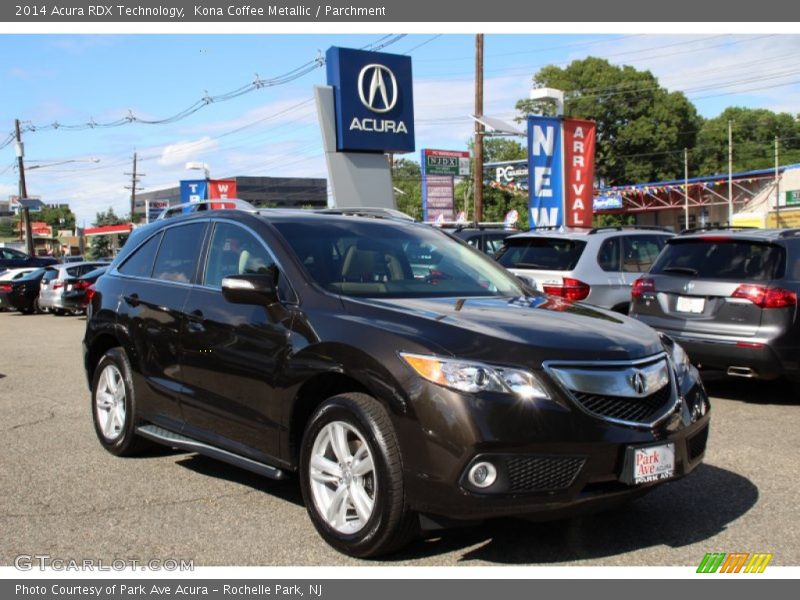 Kona Coffee Metallic / Parchment 2014 Acura RDX Technology