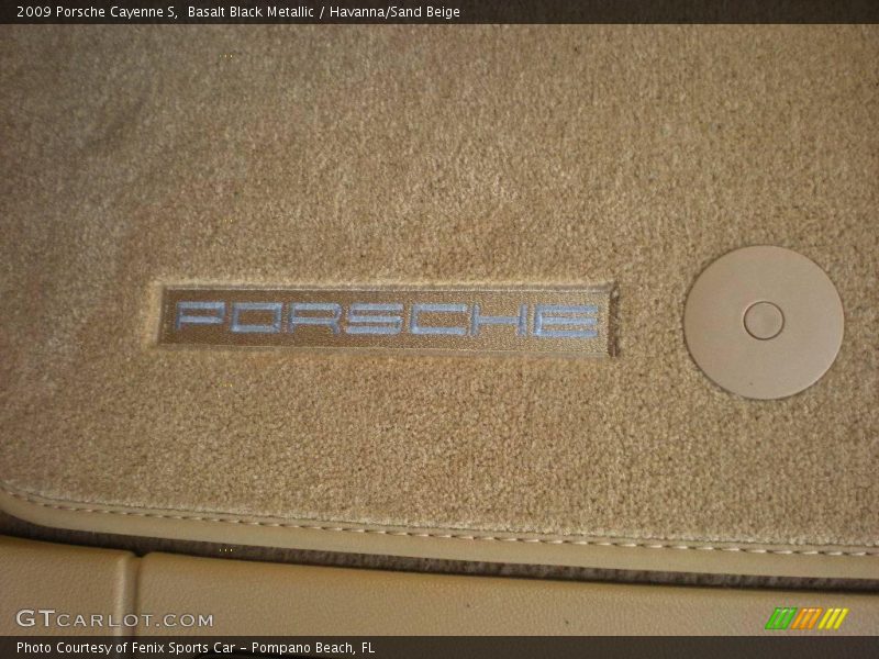 Basalt Black Metallic / Havanna/Sand Beige 2009 Porsche Cayenne S