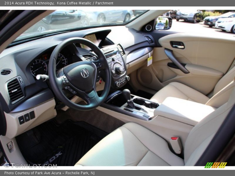 Kona Coffee Metallic / Parchment 2014 Acura RDX Technology