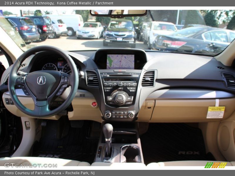 Kona Coffee Metallic / Parchment 2014 Acura RDX Technology