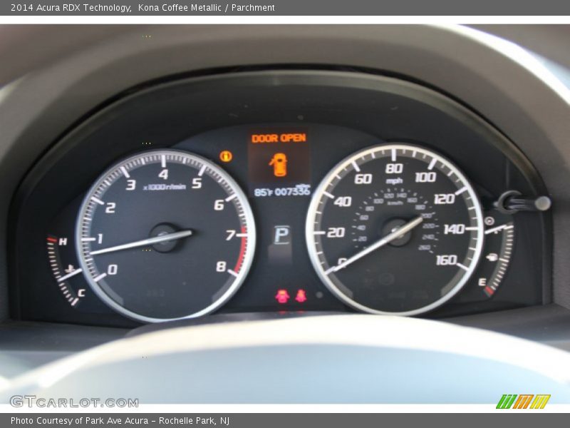 Kona Coffee Metallic / Parchment 2014 Acura RDX Technology