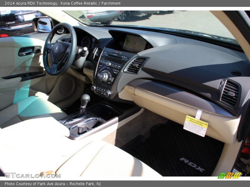 Kona Coffee Metallic / Parchment 2014 Acura RDX Technology