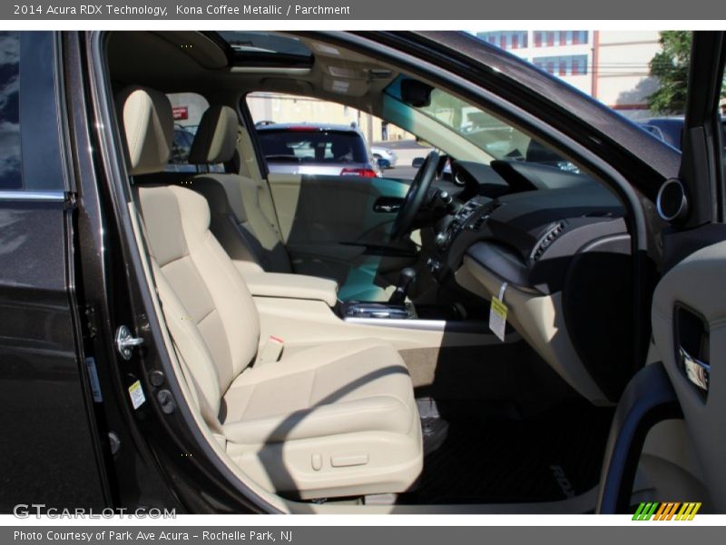 Kona Coffee Metallic / Parchment 2014 Acura RDX Technology