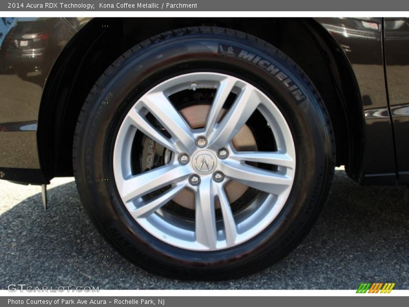 Kona Coffee Metallic / Parchment 2014 Acura RDX Technology