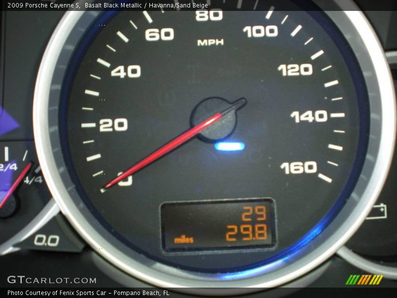 Basalt Black Metallic / Havanna/Sand Beige 2009 Porsche Cayenne S