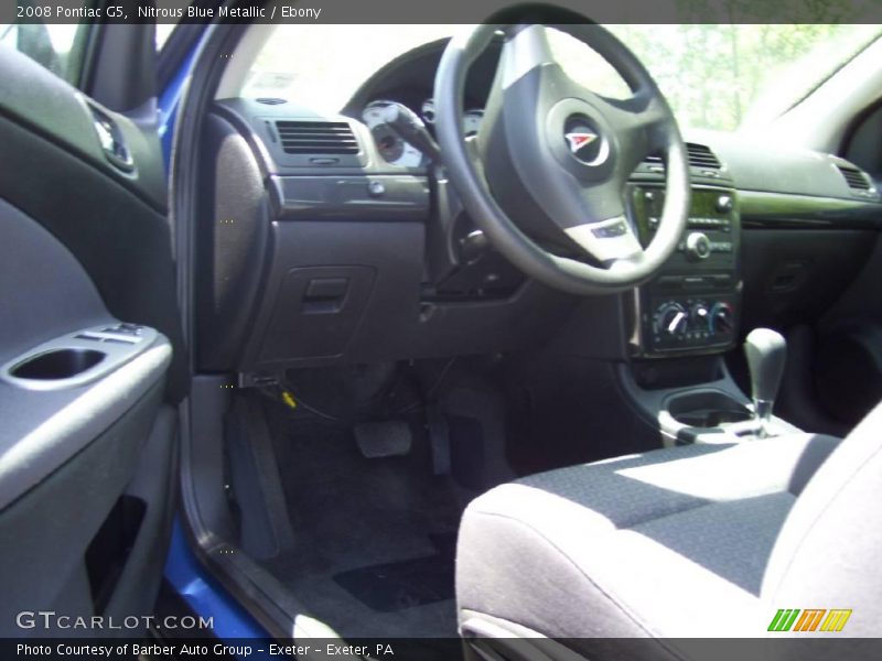 Nitrous Blue Metallic / Ebony 2008 Pontiac G5