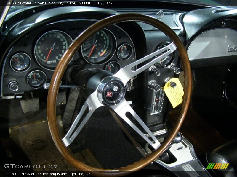 Nassau Blue / Black 1966 Chevrolet Corvette Sting Ray Coupe