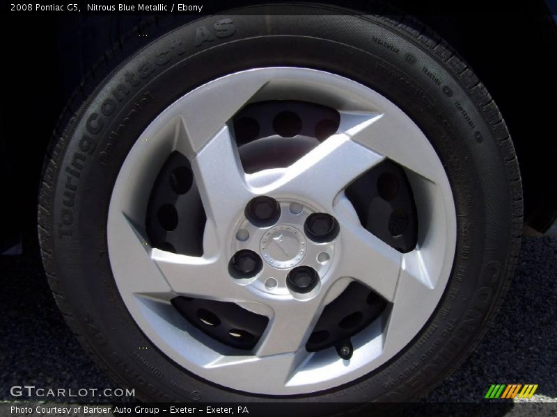 Nitrous Blue Metallic / Ebony 2008 Pontiac G5