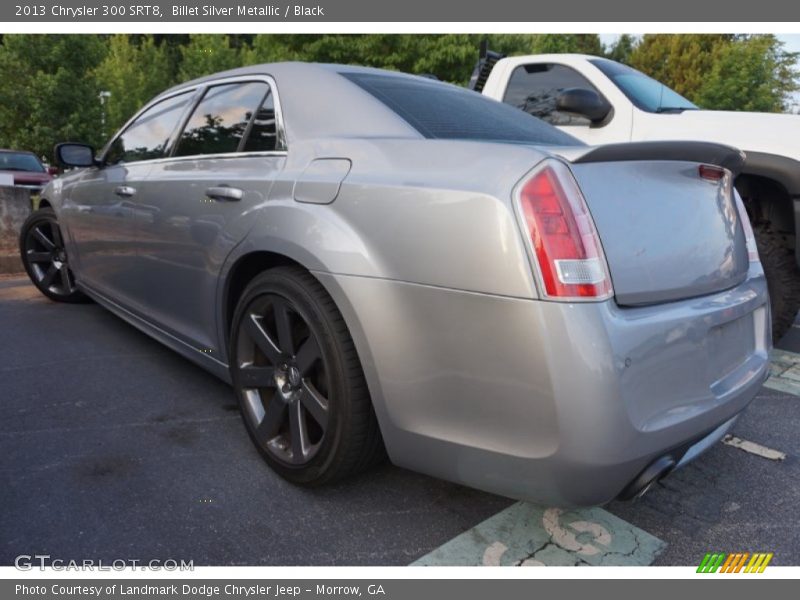 Billet Silver Metallic / Black 2013 Chrysler 300 SRT8
