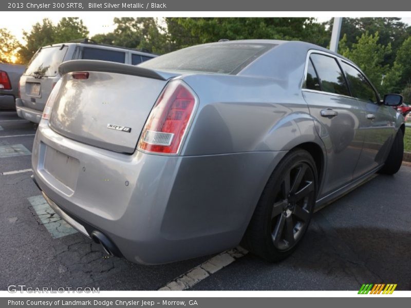 Billet Silver Metallic / Black 2013 Chrysler 300 SRT8