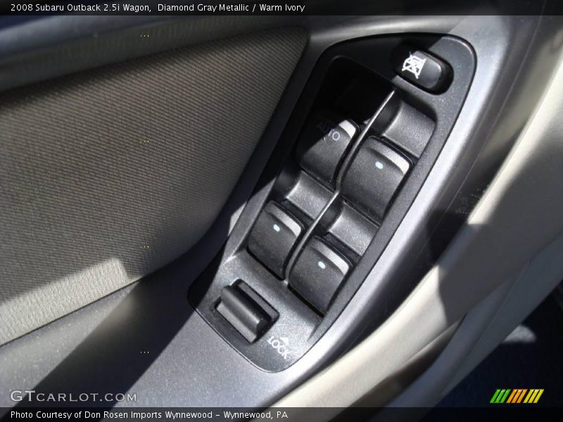 Diamond Gray Metallic / Warm Ivory 2008 Subaru Outback 2.5i Wagon