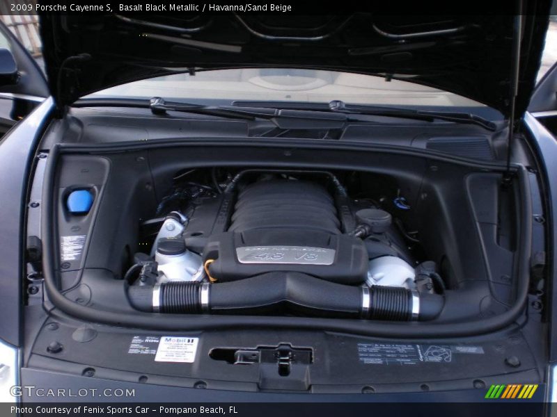 Basalt Black Metallic / Havanna/Sand Beige 2009 Porsche Cayenne S