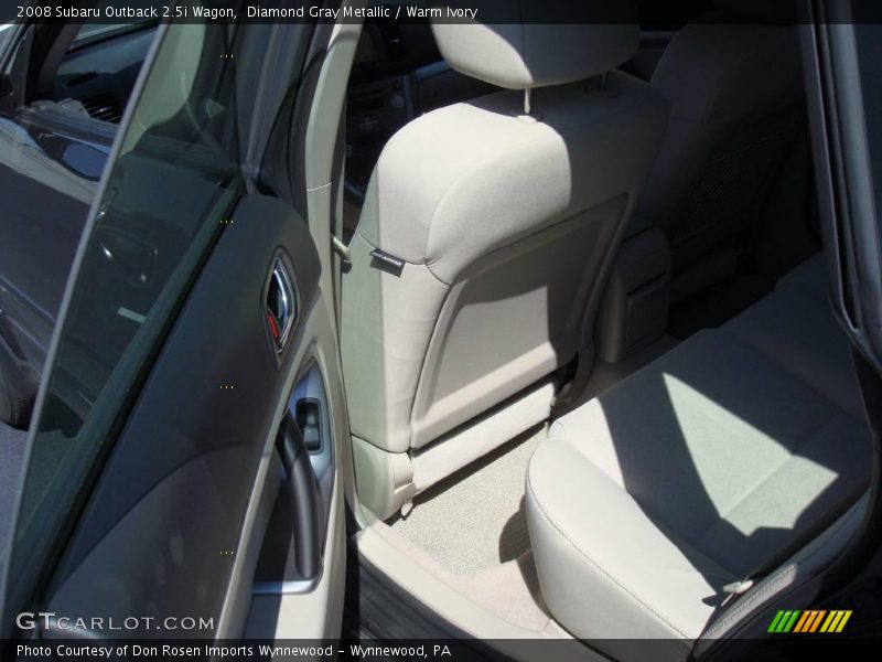 Diamond Gray Metallic / Warm Ivory 2008 Subaru Outback 2.5i Wagon