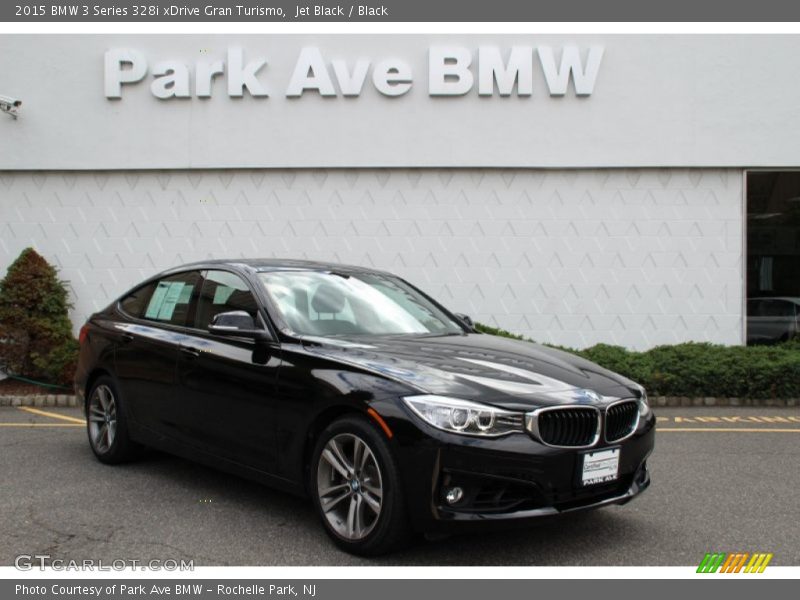 Jet Black / Black 2015 BMW 3 Series 328i xDrive Gran Turismo