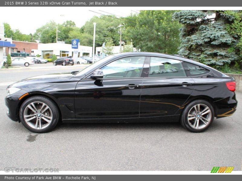 Jet Black / Black 2015 BMW 3 Series 328i xDrive Gran Turismo