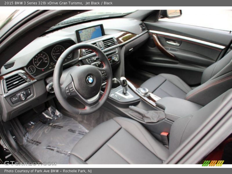 Jet Black / Black 2015 BMW 3 Series 328i xDrive Gran Turismo