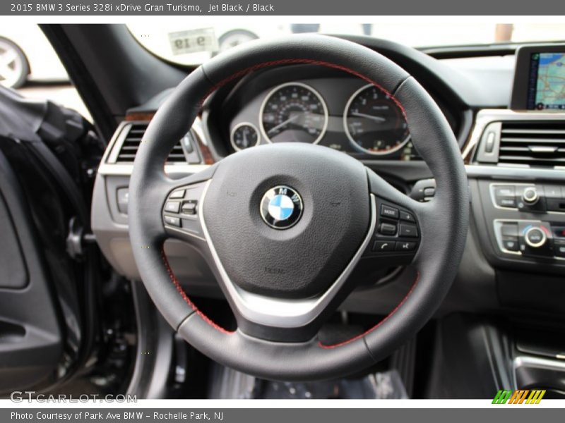 Jet Black / Black 2015 BMW 3 Series 328i xDrive Gran Turismo