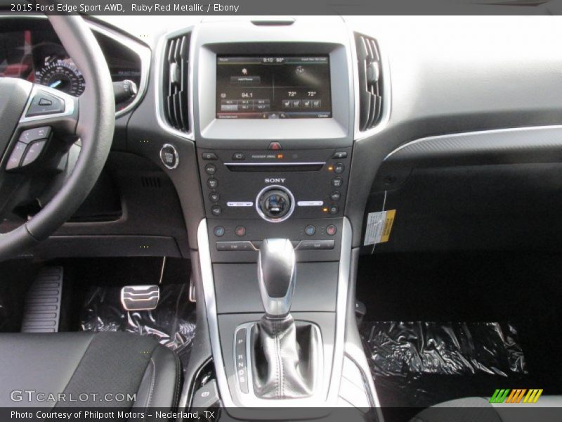  2015 Edge Sport AWD 6 Speed SelectShift Automatic Shifter
