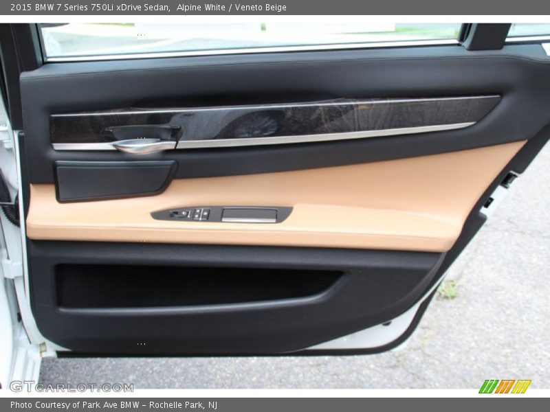 Alpine White / Veneto Beige 2015 BMW 7 Series 750Li xDrive Sedan