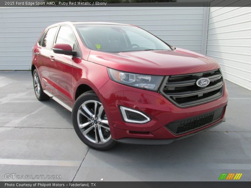 Front 3/4 View of 2015 Edge Sport AWD