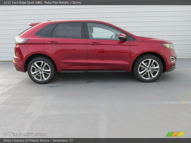  2015 Edge Sport AWD Ruby Red Metallic