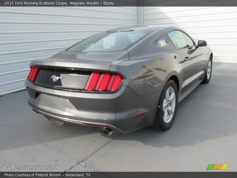 Magnetic Metallic / Ebony 2015 Ford Mustang EcoBoost Coupe