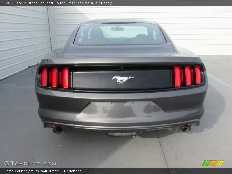 Magnetic Metallic / Ebony 2015 Ford Mustang EcoBoost Coupe