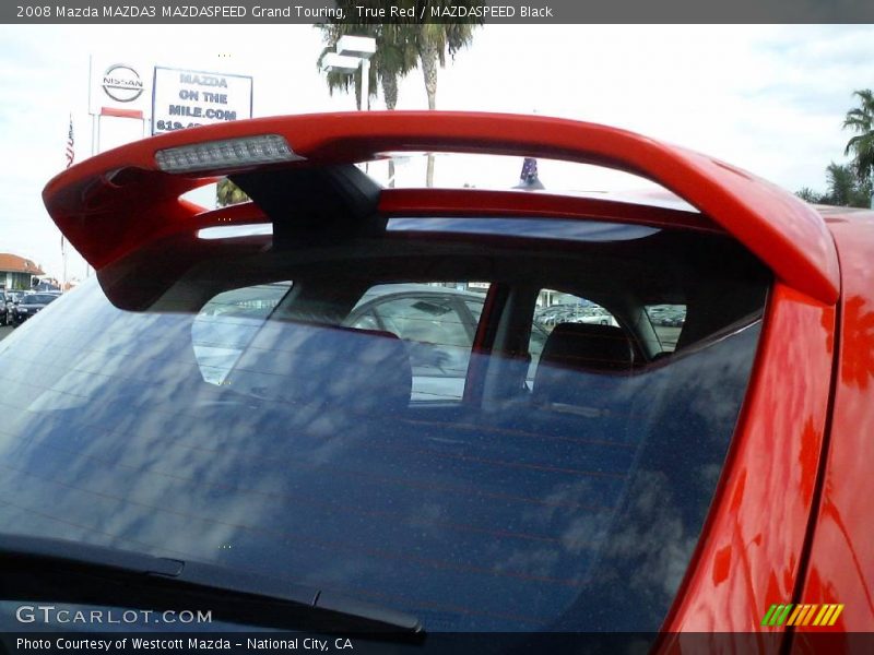 True Red / MAZDASPEED Black 2008 Mazda MAZDA3 MAZDASPEED Grand Touring