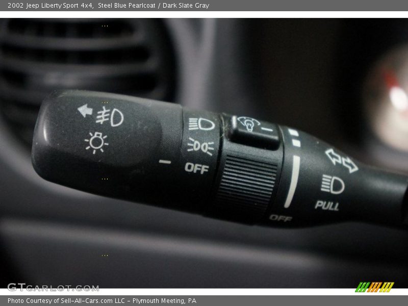 Controls of 2002 Liberty Sport 4x4