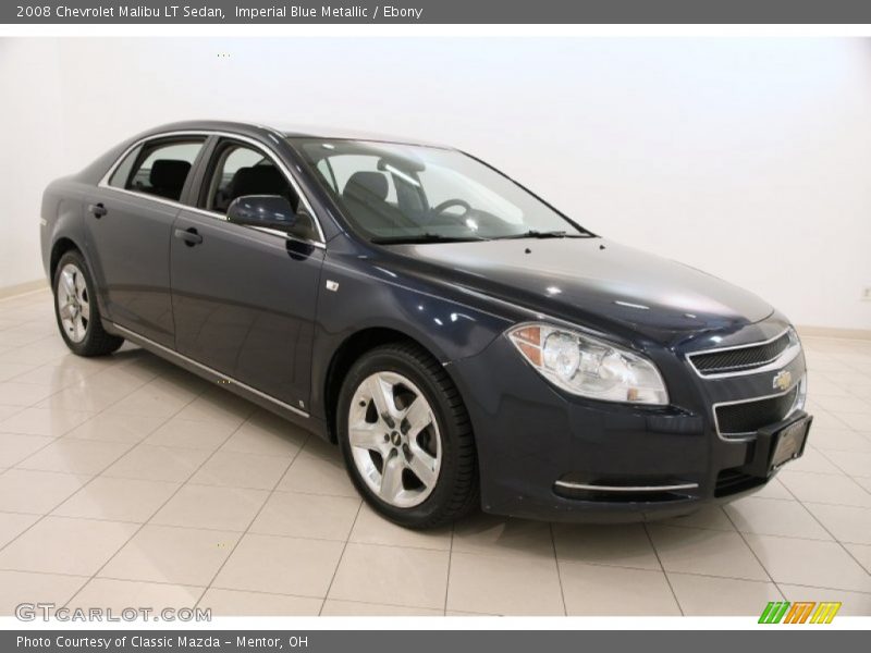 Imperial Blue Metallic / Ebony 2008 Chevrolet Malibu LT Sedan