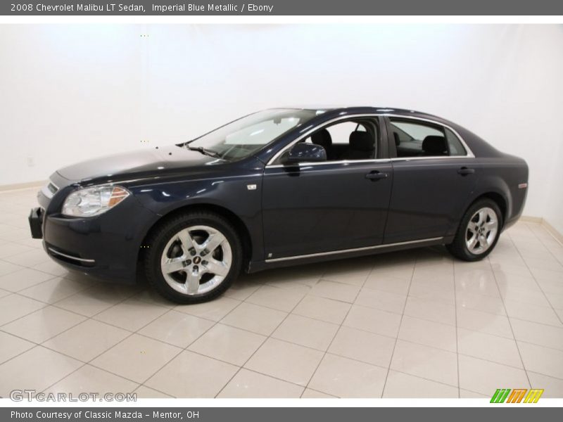 Imperial Blue Metallic / Ebony 2008 Chevrolet Malibu LT Sedan