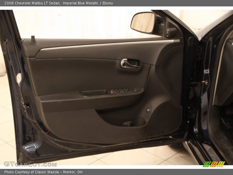 Imperial Blue Metallic / Ebony 2008 Chevrolet Malibu LT Sedan