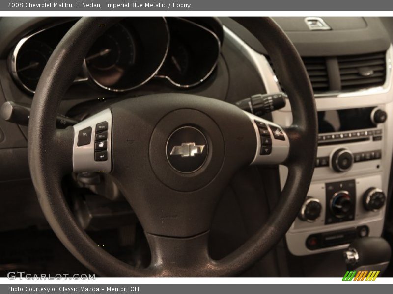 Imperial Blue Metallic / Ebony 2008 Chevrolet Malibu LT Sedan