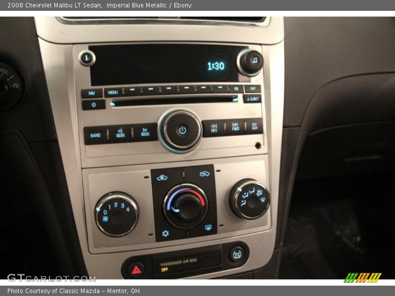 Imperial Blue Metallic / Ebony 2008 Chevrolet Malibu LT Sedan