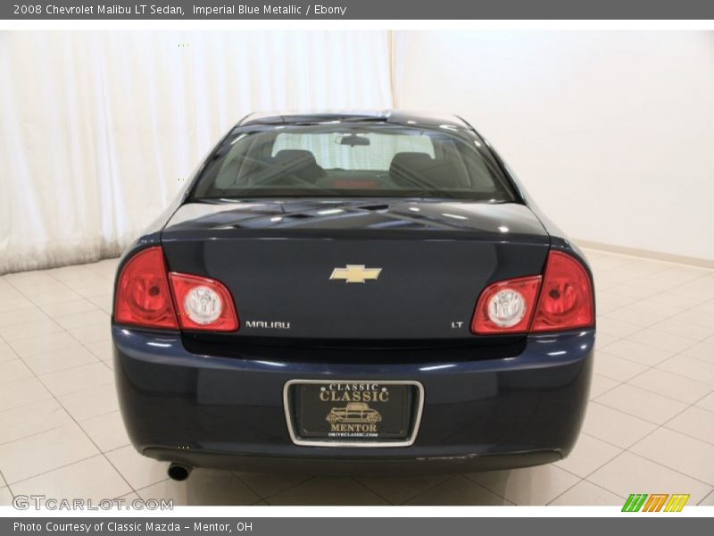 Imperial Blue Metallic / Ebony 2008 Chevrolet Malibu LT Sedan