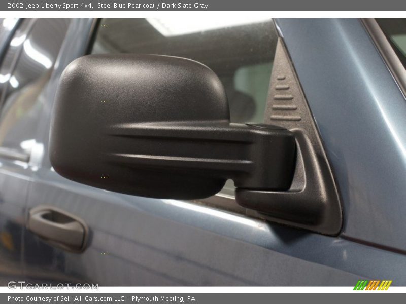 Steel Blue Pearlcoat / Dark Slate Gray 2002 Jeep Liberty Sport 4x4
