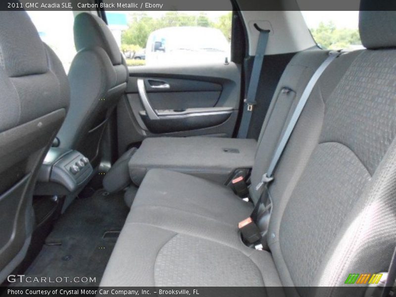 Carbon Black Metallic / Ebony 2011 GMC Acadia SLE