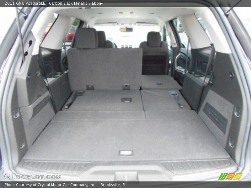 Carbon Black Metallic / Ebony 2011 GMC Acadia SLE