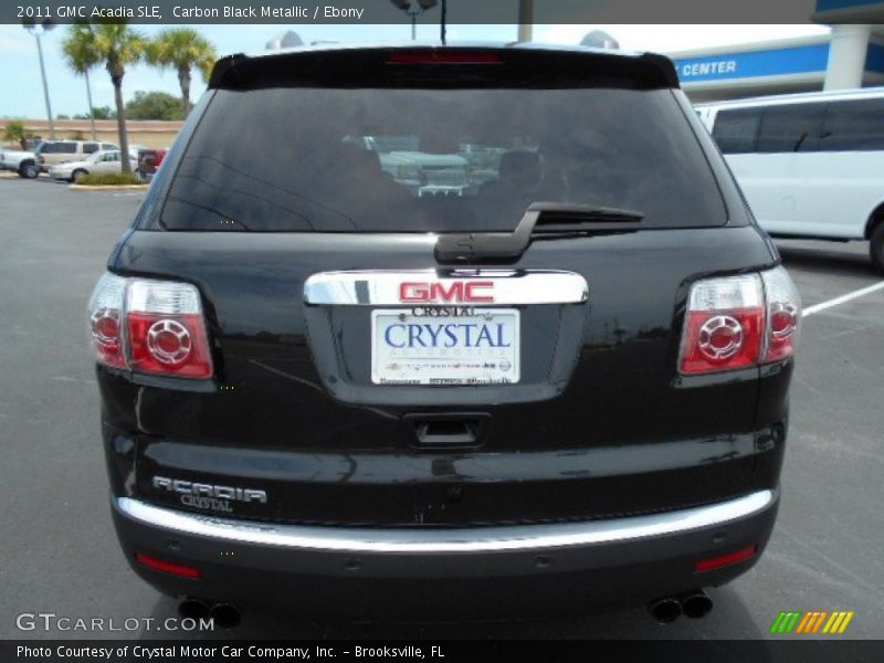 Carbon Black Metallic / Ebony 2011 GMC Acadia SLE