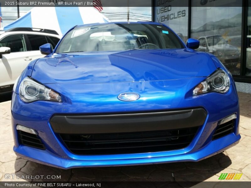 WR Blue Pearl / Black 2015 Subaru BRZ Premium