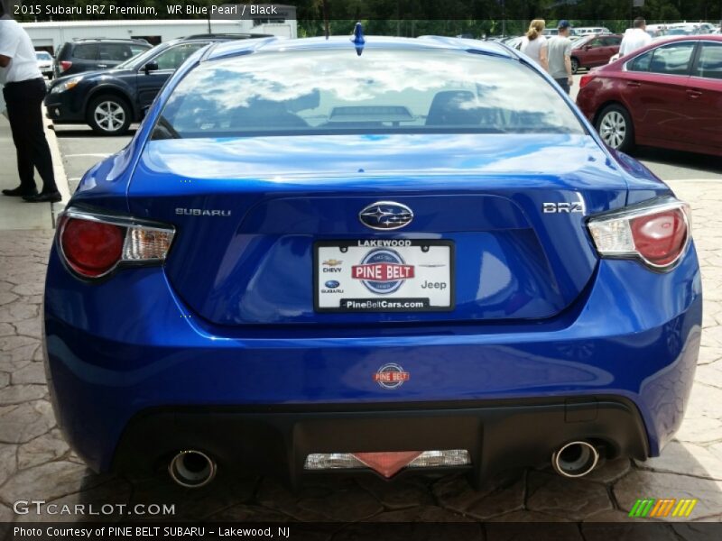 WR Blue Pearl / Black 2015 Subaru BRZ Premium