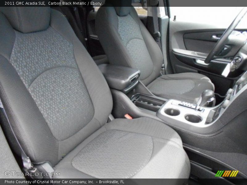 Carbon Black Metallic / Ebony 2011 GMC Acadia SLE